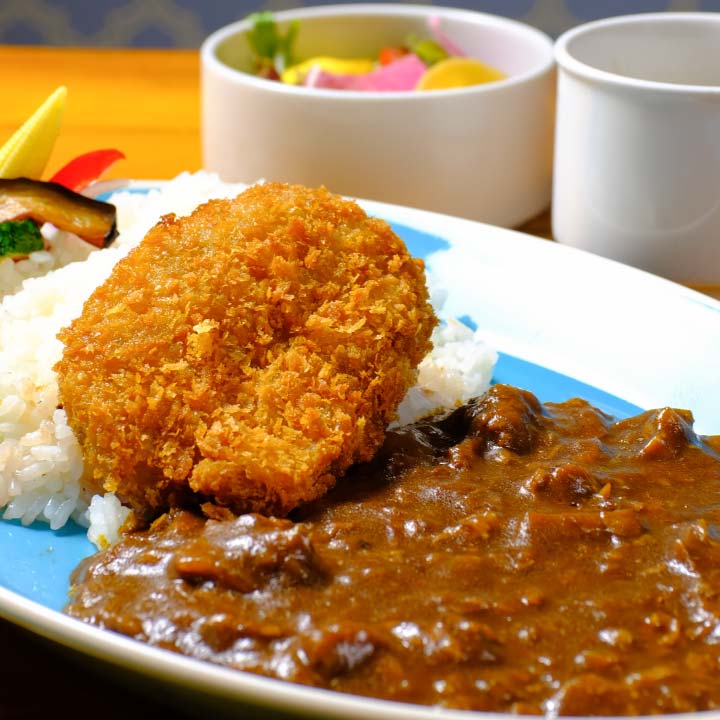 神戸牛メンチカツカレー